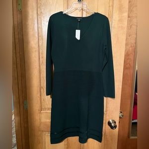 Ann Taylor Dark Green Dress